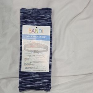 Bandi Unisex NEW Blue Pocket Waist Belt